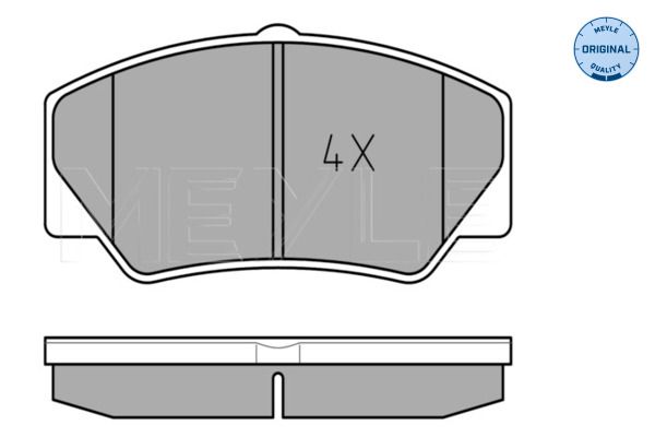 stabdžių trinkelių rinkinys, diskinis stabdys-1