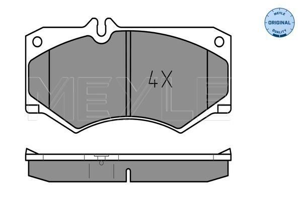 Brake Pad Set, disc brake-1
