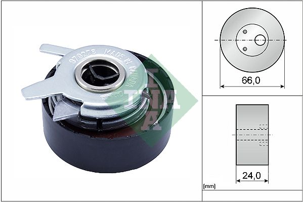 SCHAEFFLER INA 531 0276 30 Tensioner pulley, timing belt