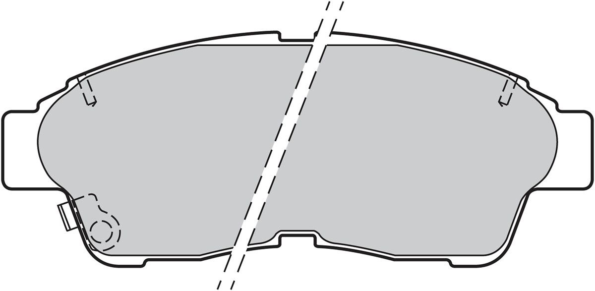 Brake Pad Set, disc brake-1