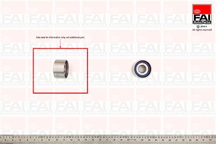FAI AUTOPARTS T9278 Tensioner pulley, timing belt