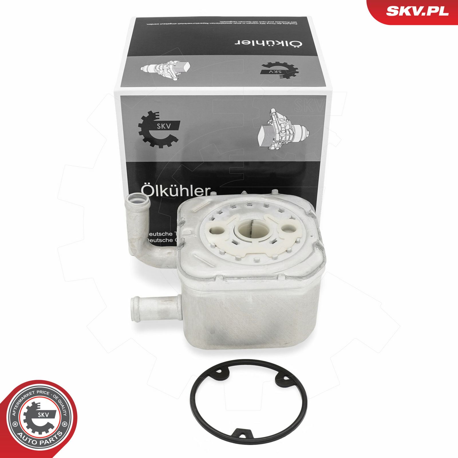 Oil Cooler, engine oil-3