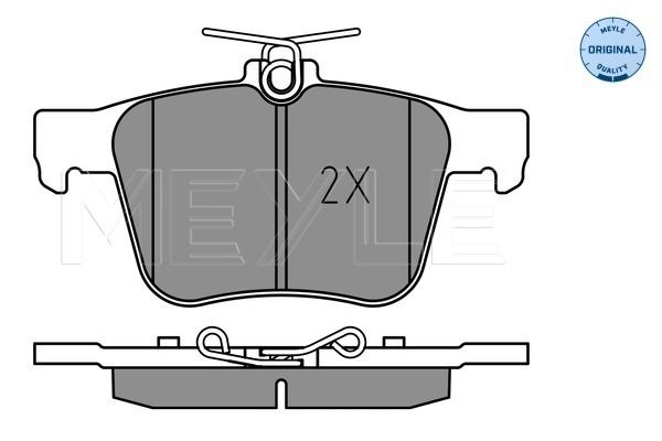 Brake Pad Set, disc brake-1