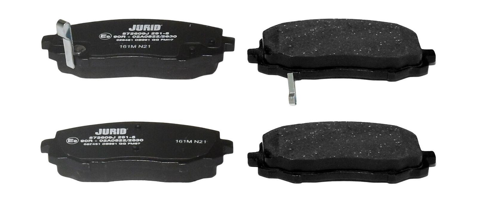 JURID 572609J Brake pad set, disc brake