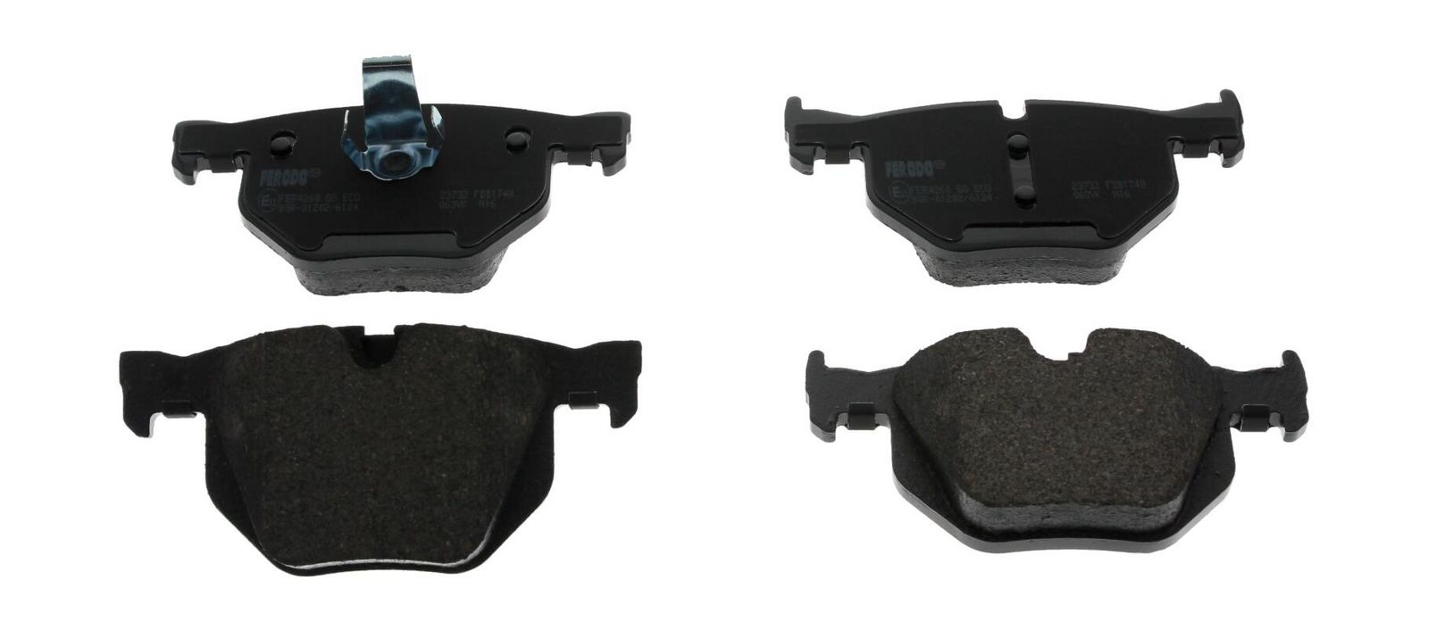 FERODO FDB1748 Brake pad set, disc brake