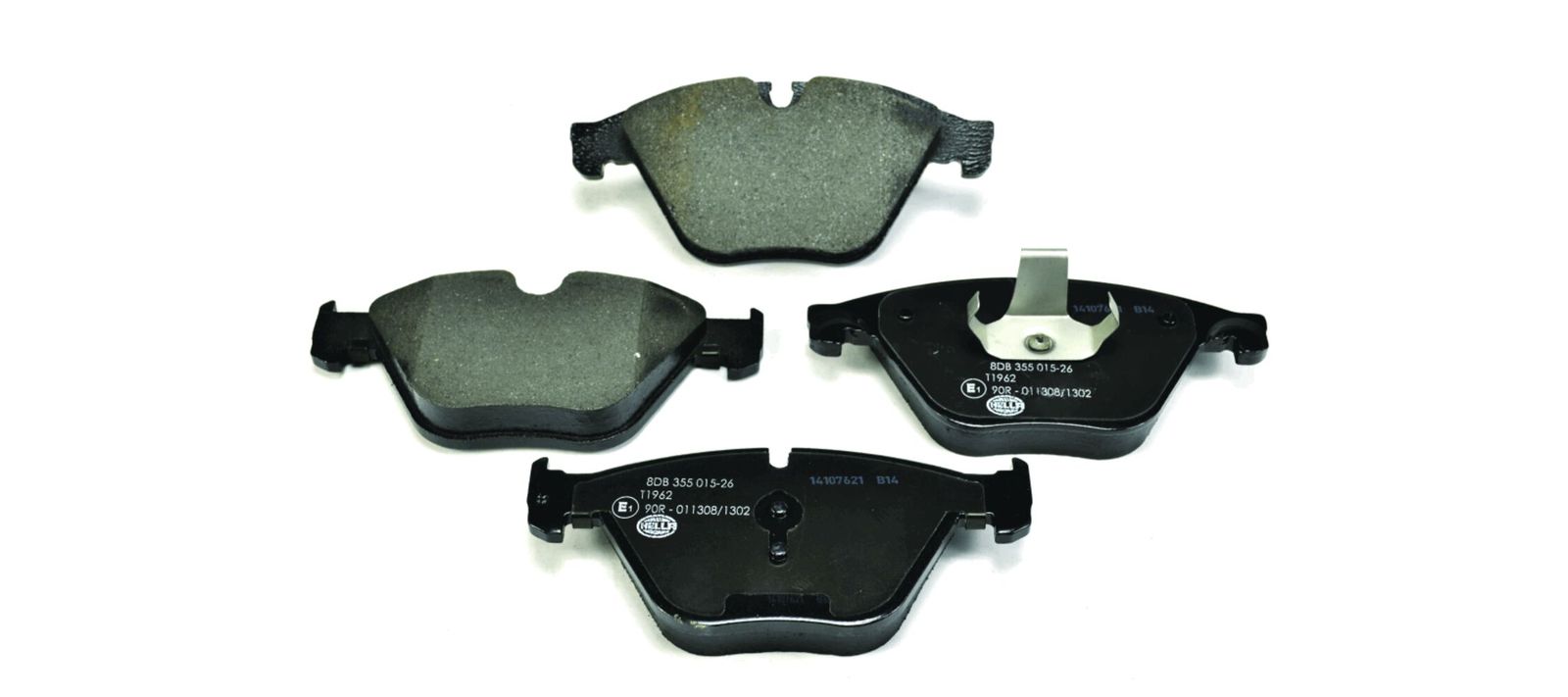 HELLA 8DB 355 015-261 Brake pad set, disc brake