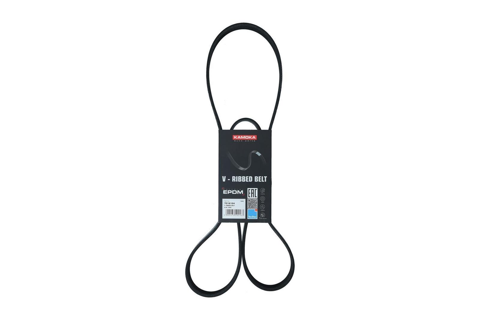 KAMOKA 7016124 V-ribbed belt