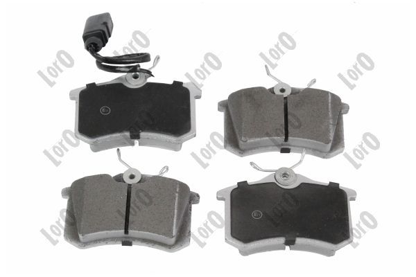 ABAKUS 231-02-012 Brake pad set, disc brake