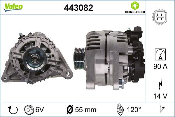 VALEO 443082 Alternator
