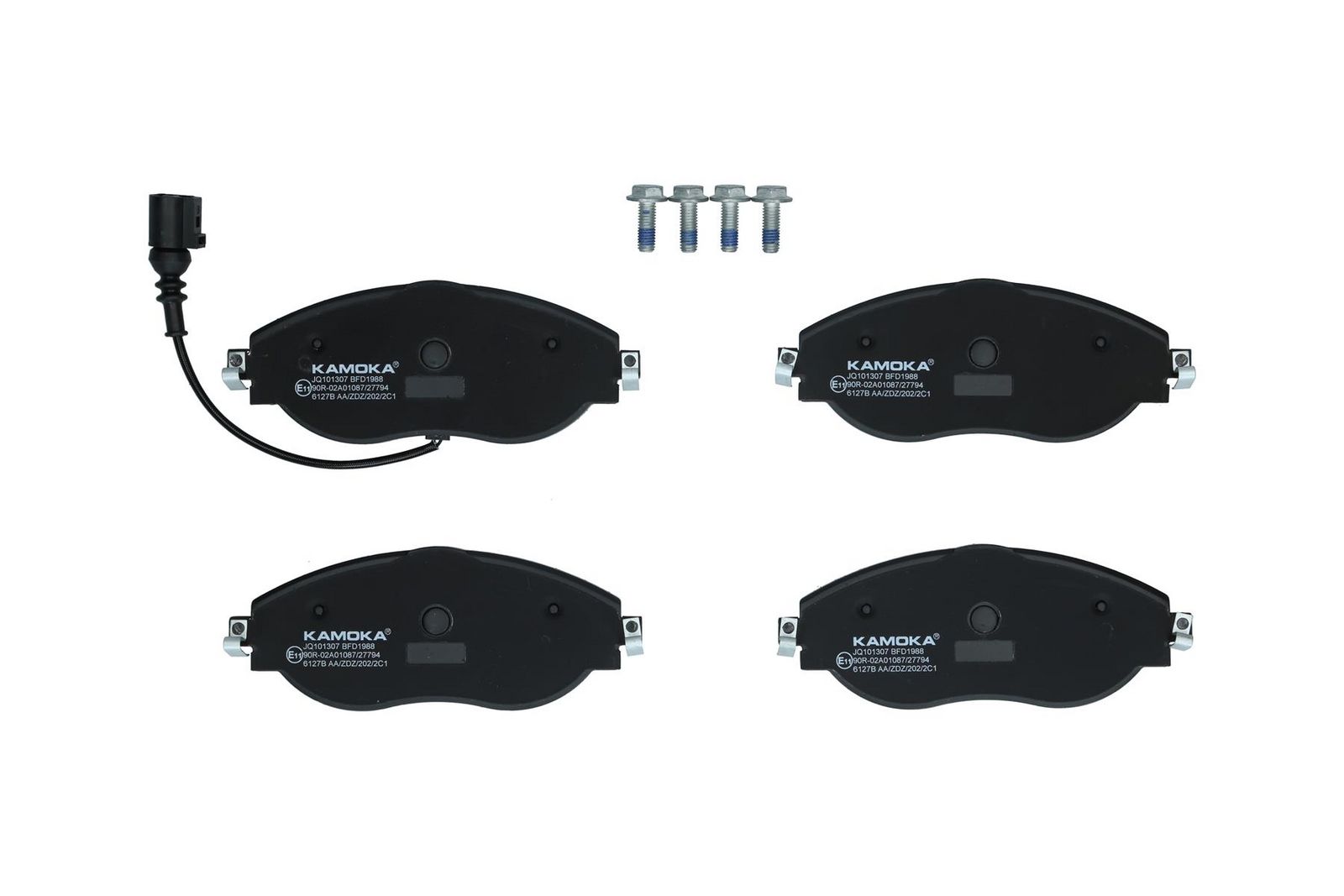 KAMOKA JQ101307 Brake pad set, disc brake