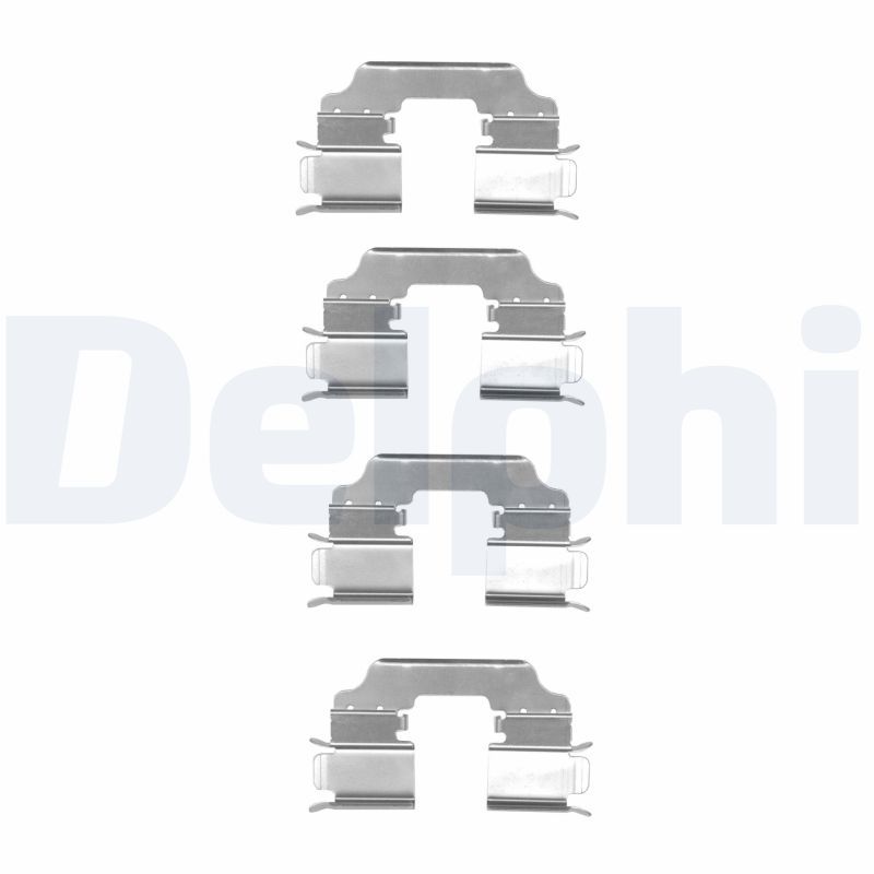 DELPHI LX0549 Accessory kit, disc brake pad