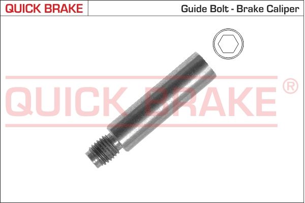 QUICK BRAKE 11286 Guide bolt, brake caliper