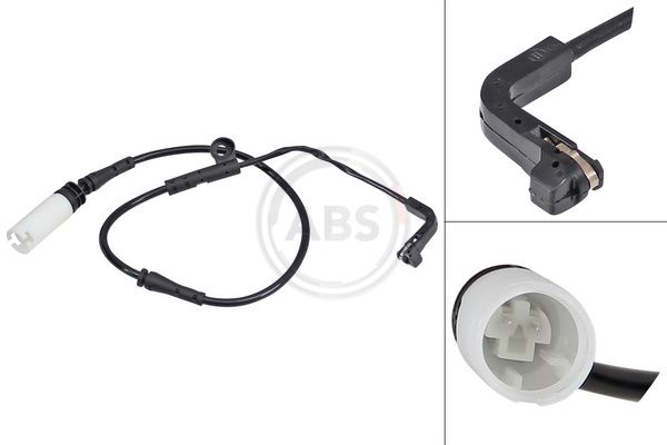 įspėjimo kontaktas, stabdžių trinkelių susidėvėjimas