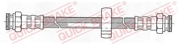 QUICK BRAKE 22.104 Brake hose