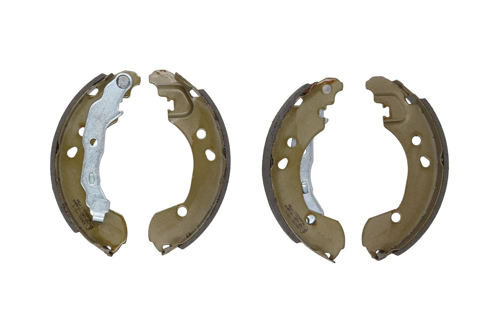 KAMOKA JQ202052 Brake shoe set