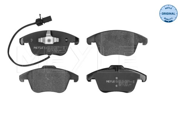 MEYLE 025 247 0520/W Brake pad set, disc brake