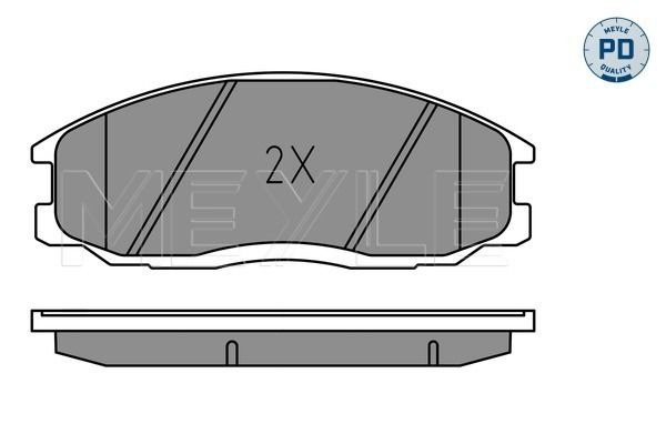 stabdžių trinkelių rinkinys, diskinis stabdys-2