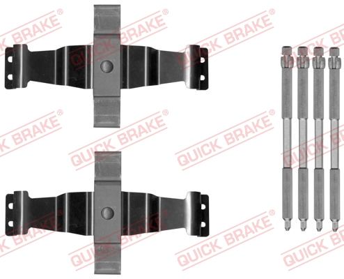 QUICK BRAKE 109-1886 Accessory kit, disc brake pad
