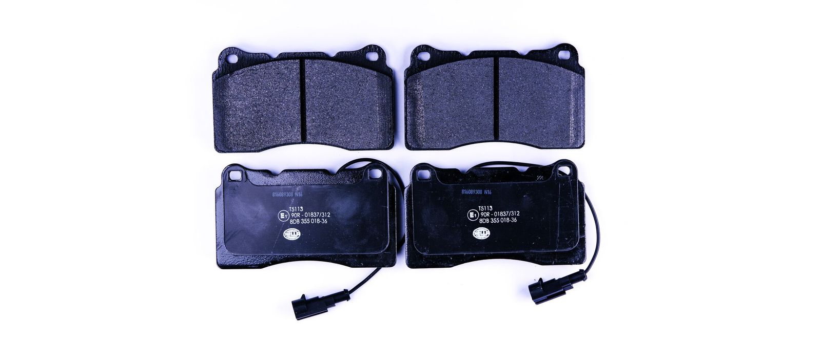 HELLA 8DB 355 018-361 Brake pad set, disc brake