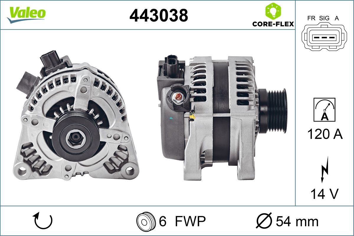 VALEO 443038 Alternator