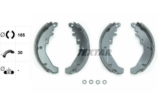 TEXTAR 91061500 Brake shoe set