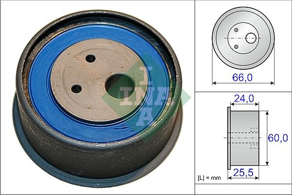 SCHAEFFLER INA 531 0860 10 Tensioner pulley, timing belt