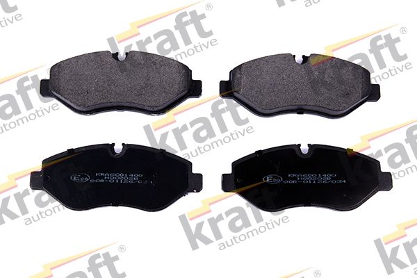 KRAFT AUTOMOTIVE 6001400 Brake pad set, disc brake