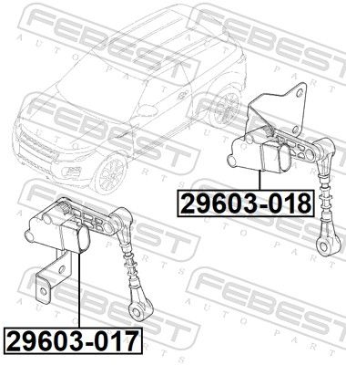 Sensor, headlight levelling-1