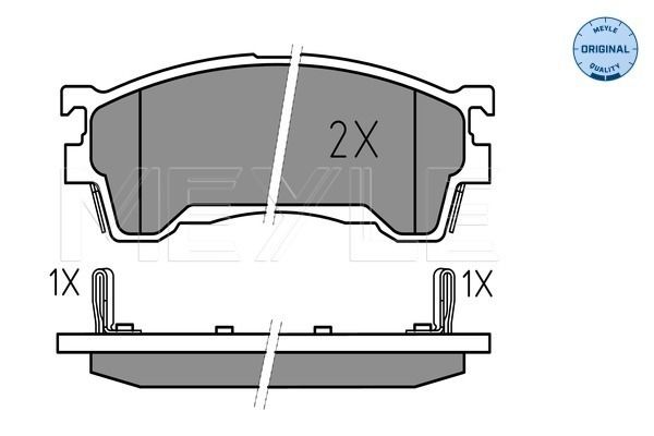 stabdžių trinkelių rinkinys, diskinis stabdys-2