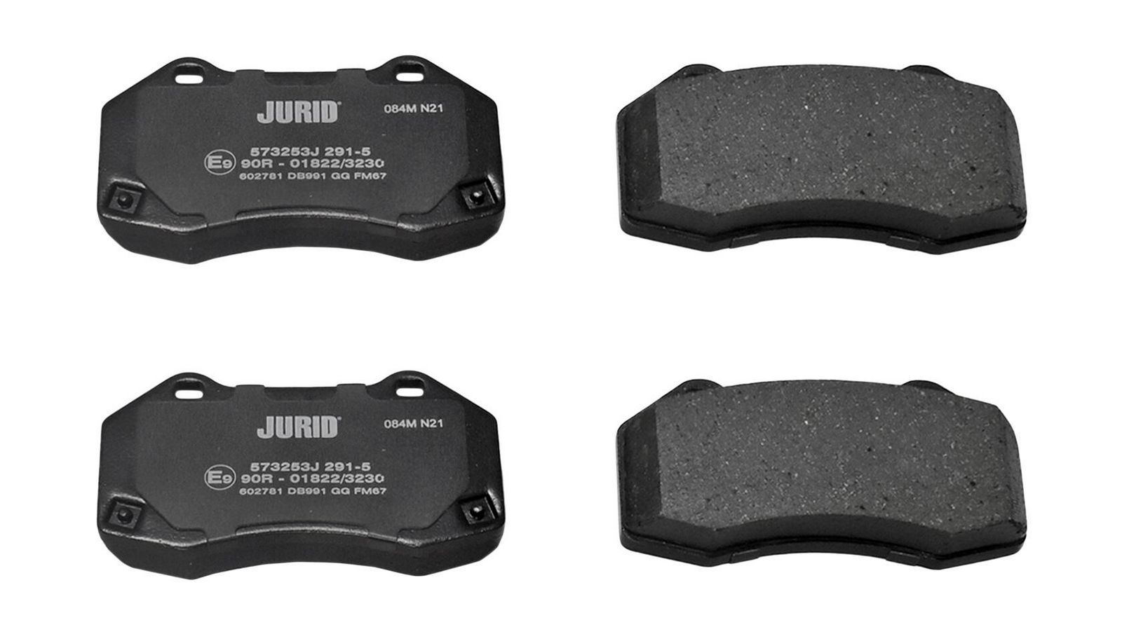 JURID 573253J Brake pad set, disc brake