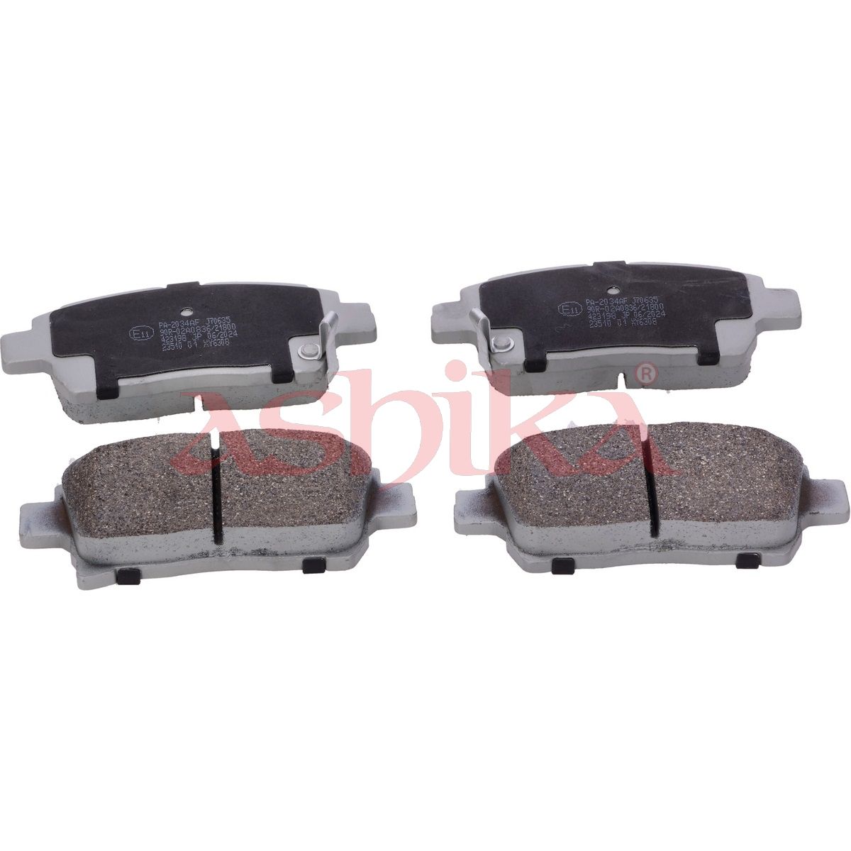 ASHIKA 50-02-2034 Brake pad set, disc brake