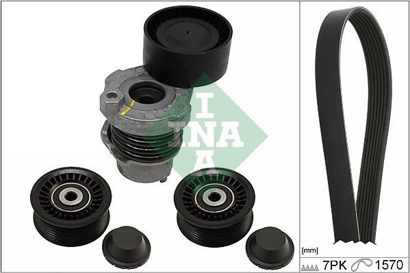 SCHAEFFLER INA 529 0284 10 V-ribbed belt set