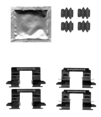 TEXTAR 82514600 Accessory kit, disc brake pad