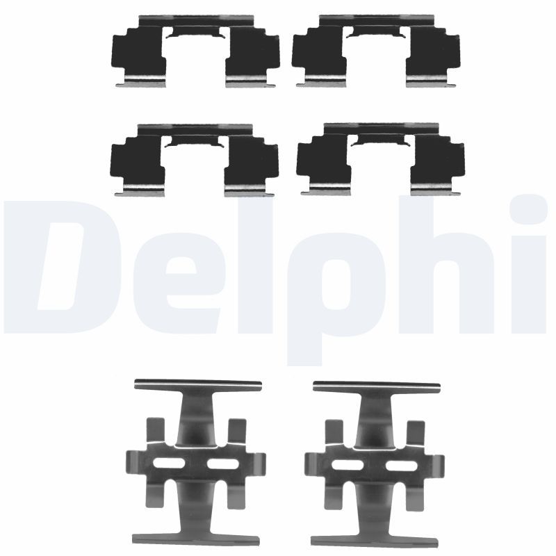 DELPHI LX0130 Accessory kit, disc brake pad