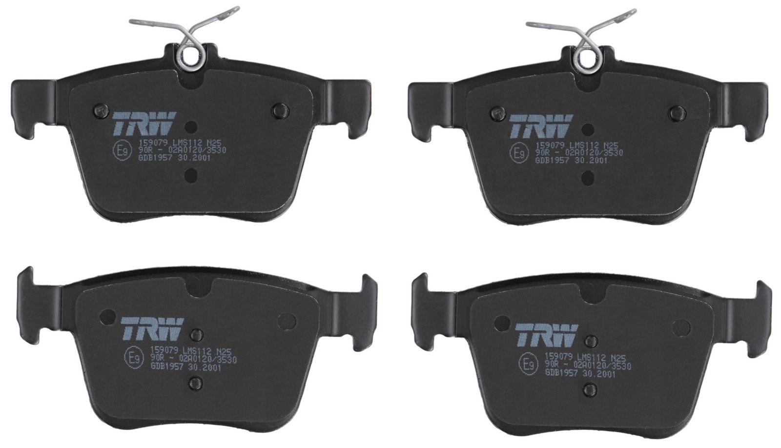 TRW GDB1957 Brake pad set, disc brake