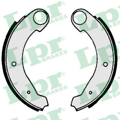 LPR 00410 Brake shoe set