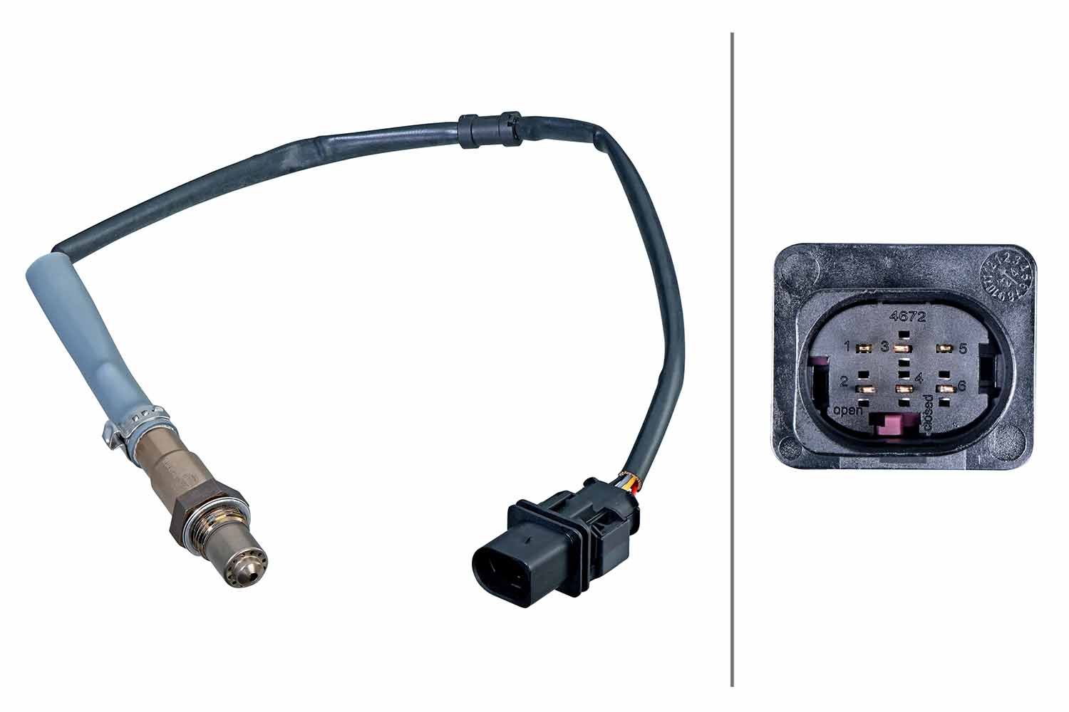HELLA 6PA 358 243-721 Oxygen sensor