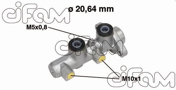 CIFAM 202-514 Brake master cylinder