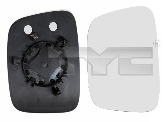 TYC 337-0145-1 Mirror glass, exterior mirror