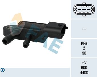 FAE 16110 Sensor, exhaust pressure