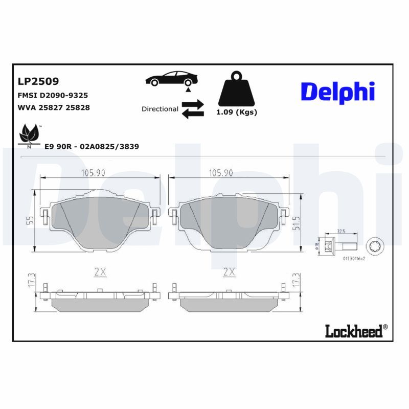 Brake Pad Set, disc brake-3