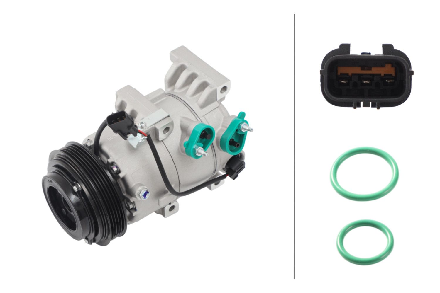 HELLA 8FK 366 203-071 Compressor, air conditioning