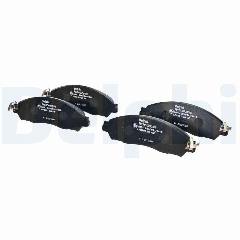 DELPHI LP3291 Brake pad set, disc brake