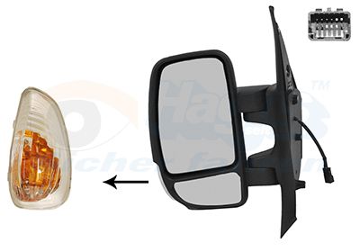 VAN WEZEL 3799807 Exterior mirror