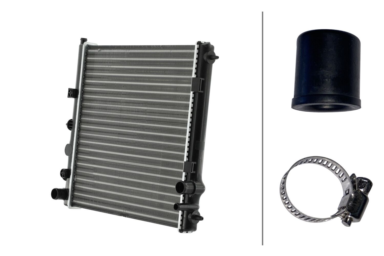 HELLA 8MK 366 304-751 Radiator, engine cooling