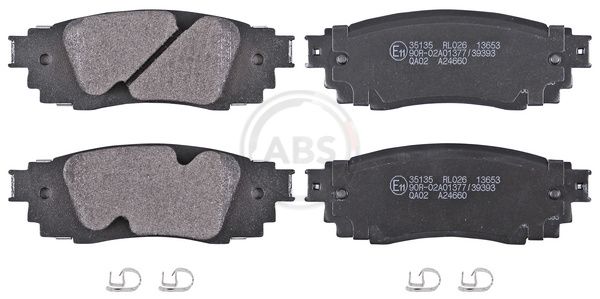 A.B.S. 35135 Brake pad set, disc brake
