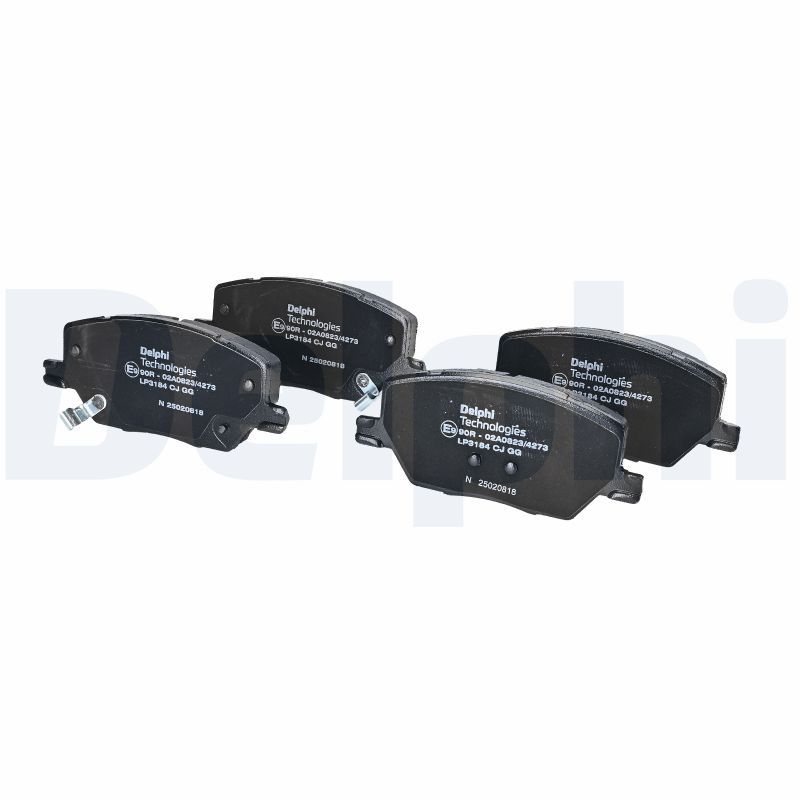 DELPHI LP3184 Brake pad set, disc brake