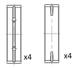 FAI AUTOPARTS BM1015-STD Crankshaft bearing shell