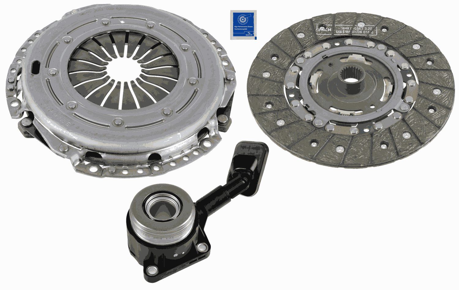 SACHS 3000 990 392 Clutch kit