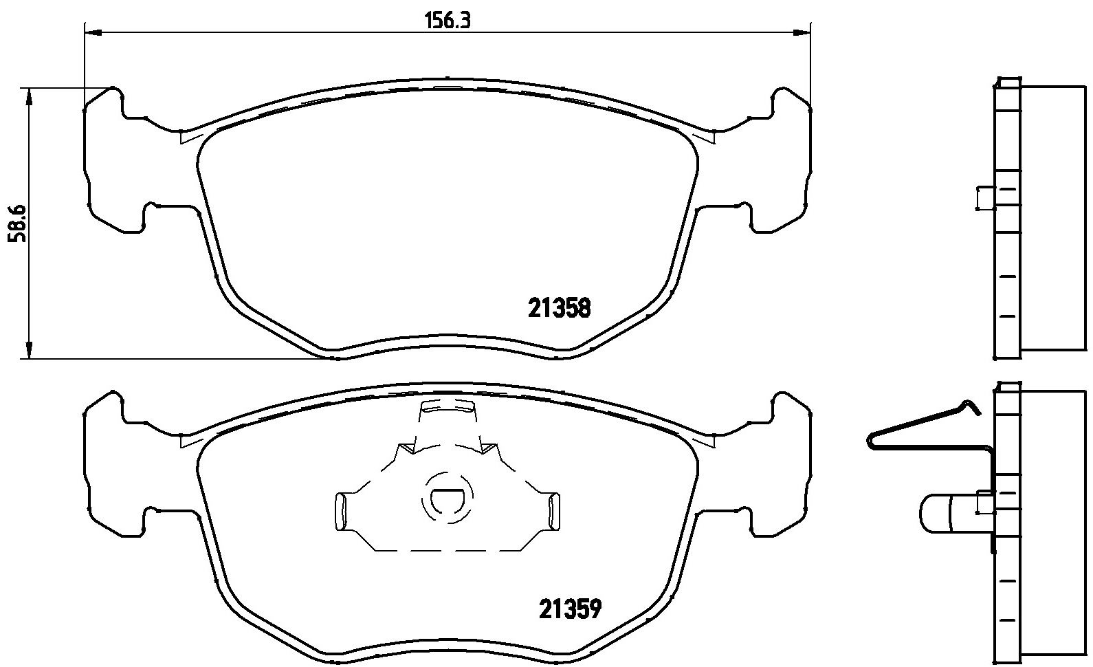 Brake Pad Set, disc brake-1